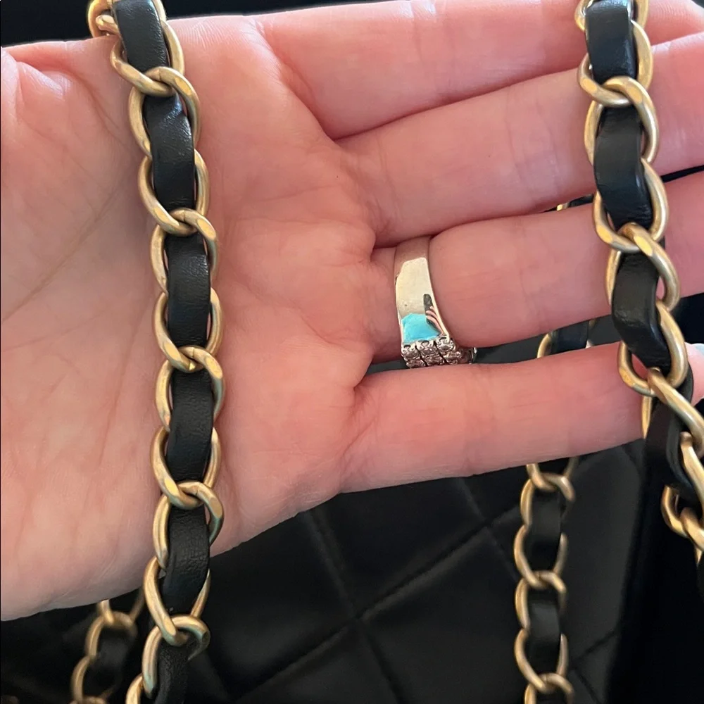 CHANEL crystal logo